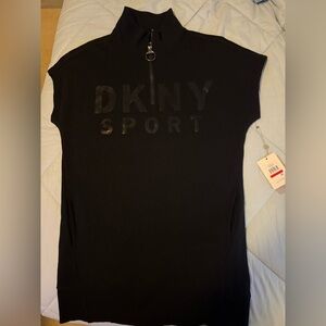 DKNY Light Blue Quilted Jacket